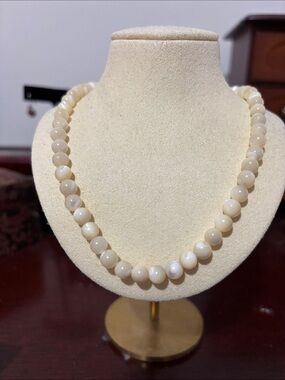 Classic Cream Bead Necklace - Women Jewelry pearls